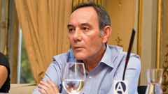 Santiago Yerga en una foto publicada en la cuenta de Twitter de la @SEstadoMigr