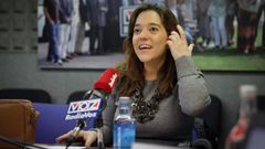 La alcaldesa In�s Rey, en Radiovoz.