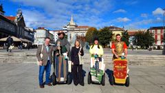 Presentaci�n de la campa�a promocional en Braga.