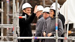Macron visit� este viernes las obras de Notre-Dame, antes del dictamen del Constitucional.