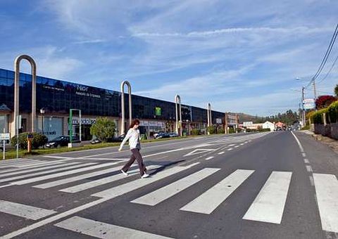 El cruce de A Picara�a es especialmente peligroso.