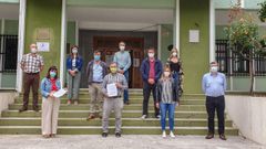 Alcaldes del PSOE y del BNG del distrito sanitario de A Mari�a.