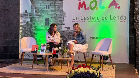 M�nica Rodr�guez, en la noche del viernes, cerrando el segundo Vimianzo M.O.L.A. 