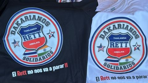 Las camisetas conmemorativas del nuevo reto