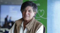 Carlos L�pez-Ot�n en la inauguraci�n del �Tour del C�ncer� el pasado abril en A Coru�a