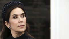 La reina Mary de Dinamarca en una imagen de este mes de enero.