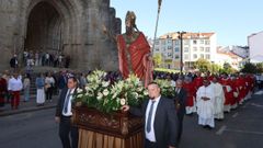 Procesin del san Cibrao, en O Carballio.