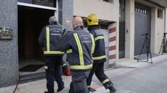 Imagen de archivo de los bomberos de Arteixo