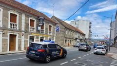 Imagen de archivo de un coche patrulla de la Polic�a Nacional de Pontevedra