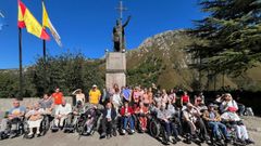 Excursi�n a Covadonga de la residencia del ERA de Lugones