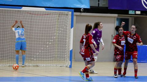 El Marín Futsal sufrió una dura derrota en casa