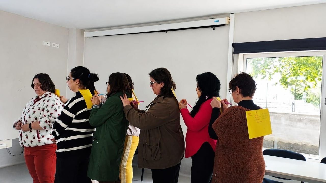 Taller en A Estrada de Acadar para mujeres con discapacidad