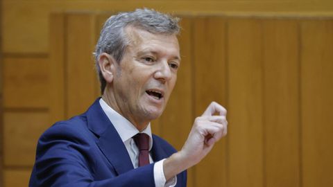 Alfonso Rueda, en una imagen de archivo.