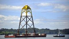 Traslado de la primera  jacket  de Fene a Alemania