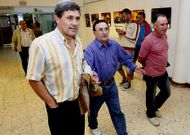 Copa, en el centro, confirm� que la junta electoral no recibi� ninguna candidatura.