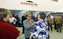 Imagen de la reciente inauguraci�n de Chairauto, en el pol�gono de Landrove, en Viveiro. 