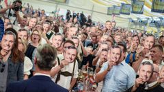Acto de campa�a del ultraderechista Norbert Hofer en Austria