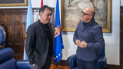 Juan Carlos Gonzlez, con Jos Manuel Baltar.