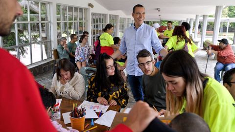 Foto de archivo de uno de los campamentos en el albergue juvenil de Gandar�o