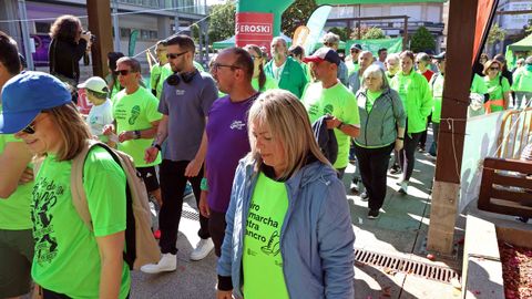 ANDAINA SOLIDARIA CONTRA EL CANCER ORGANIZADA POR LA ASOCIACION DE RIBEIRA