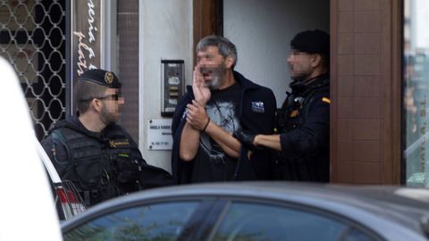 Uno de los nueve detenidos del grupo al que la Guardia Civil ve similitudes con ETA y Terra Lliure