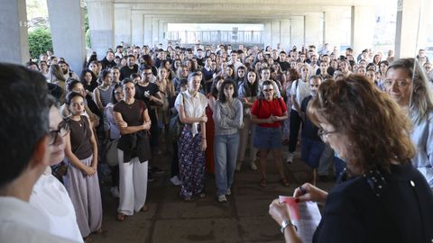 Opositores en el Polit�cnico de Conxo