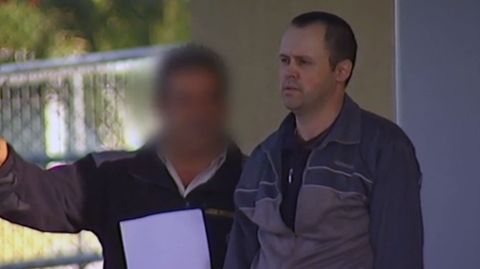 Tom�s Rodr�guez Villar, conocido como �Tomas�n�, a su salida de prisi�n