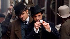 Fotograma de una de las pel�culas m�s recientes del detective Sherlock Holmes, interpretado en este caso por el actor Robert Downey Jr.