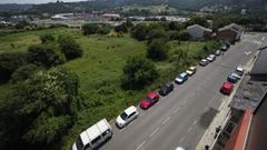 La calle Marqu�s de Ombreiro, en Lugo