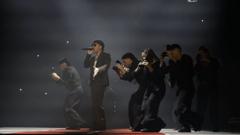 Quevedo en su primer concierto en el Coliseum de A Corua