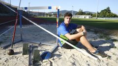 Xoel Otero, uno de los atletas de A Illa que sigue aumentado su palmar�s