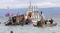 Coroso, campo da Rejata da Festa da Dorna