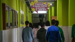 Colegios e institutos (en el imagen, el Virxe do Mar noi�s) vuelven a la actividad ma�ana