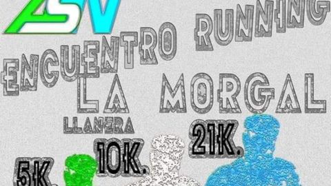 Cartel del I Encuentro Running La Moral 