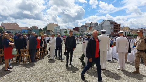 Jos Antonio Parga, uno de los que juraron bandera en la Compaa