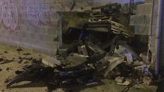El accidente de Adelaida Muro provoc� importantes da�os materiales