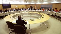 Imagen de archivo de una reuni�n del Consejo de Pol�tica Fiscal y Financiera presidida por la Ministra de Hacienda, Mar�a Jes�s Montero 