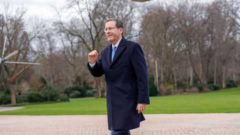 El presidente de Israel, Isaac Herzog.