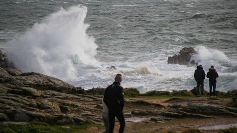 Oleaje en Corrubedo.