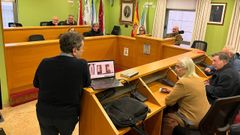 Reuni�n en Ares sobre el monasterio de Santa Catalina