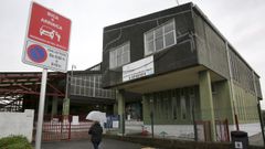 Colegio de A G�ndara, en Nar�n, con placas de fibrocemento y problemas de calefacci�n