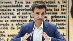 Jos�  Pablo L�pez, en una comisi�n de control parlamentario celebrada el 22 de septiembre.