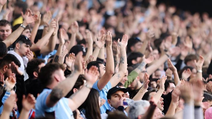 Aficionados del Celta, durante el duelo ante el Mallorca del domingo.