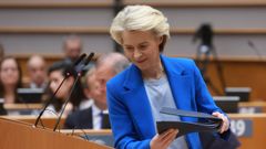 La presidenta de la Comisin Europea, Ursula von der Leyen.
