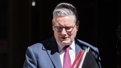 El primer ministro del Reino Unido, Keir Starmer, en el n�mero 10 de Downing Street el pasado 29 de abril.