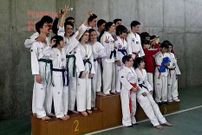 El equipo cadete de Arte e Movemento termin� segundo en exhibici�n.