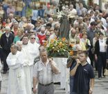 Romeros en la procesi�n. 