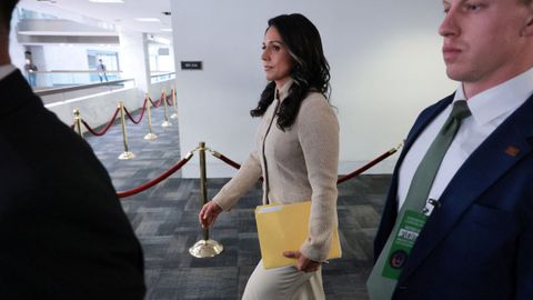 Tulsi Gabbard, este mi�rcoles tras su declaraci�n