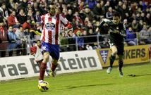 David de Coz es uno de los m�ximos exponentes del poder defensivo del Lugo.