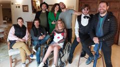 GaliciAme ha encontrado en los m�sicos buenos aliados. Merchi �lvarez estuvo ayer acompa�ada por Javi Maneiro, Xavier Vizca�no, Pablo Mora, Jorge Casal e Isabel Ay�n, entre otros colaboradores.